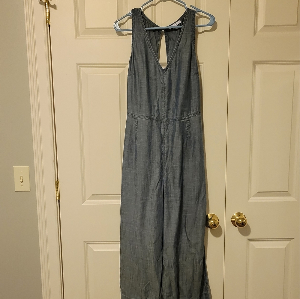 Women's denim jumpsuit by Current Air Los Angeles